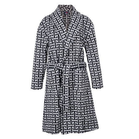 Μπουρνούζι Greenwich Polo Club 3094 Black-Grey Χ-LARGE