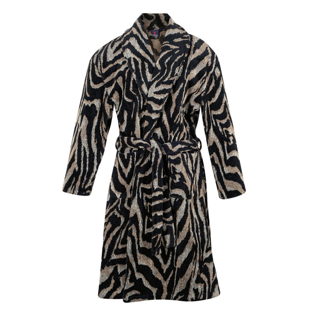 Μπουρνούζι Greenwich Polo Club 3098 Ecru-Black...