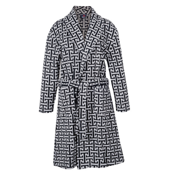 Μπουρνούζι Greenwich Polo Club 3094 Black-Grey LARGE