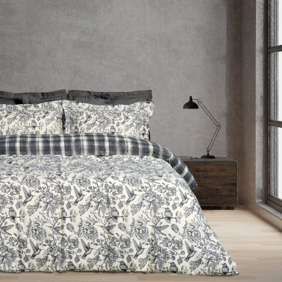 Σετ Παπλωματοθήκη Μονή 2 Τεμαχίων Das Home 9648...