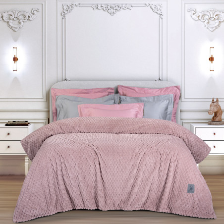 Κουβέρτα Fleece Υπέρδιπλη Greenwich Polo Club 3474 Nude 220x240