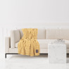 Κουβέρτα Fleece Καναπέ Greenwich Polo Club 3488 Ochre 130x170
