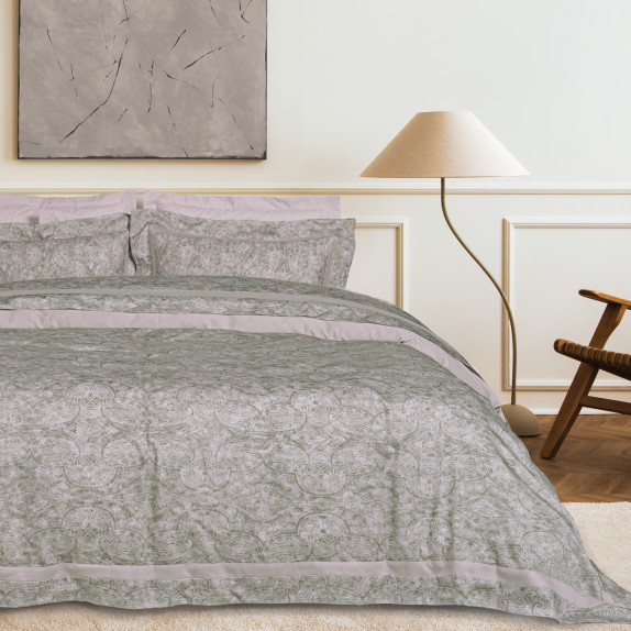 Σετ Σεντόνια Υπέρδιπλα 4 Τεμαχίων Das Home 1688 Taupe...