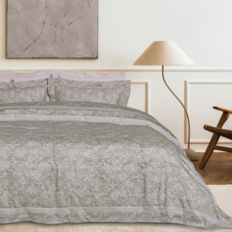 Σετ Σεντόνια Υπέρδιπλα 4 Τεμαχίων Das Home 1688 Taupe 240x270