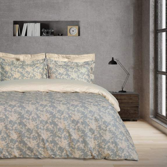 Σετ Σεντόνια Μονά 3 Τεμαχίων Das Home 9649 Taupe-Grey...