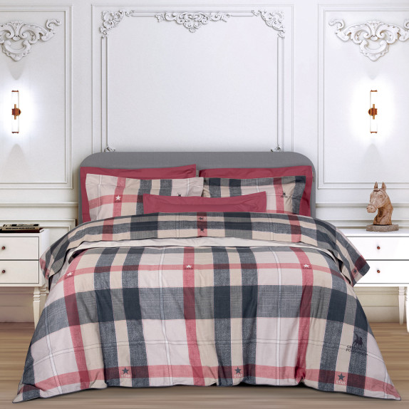 Σετ Παπλωματοθήκη Υπέρδιπλη 3 Τεμαχίων Greenwich Polo...