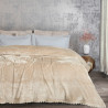 Κουβέρτα Fleece Υπέρδιπλη Das Home 1187 Beige 220x240