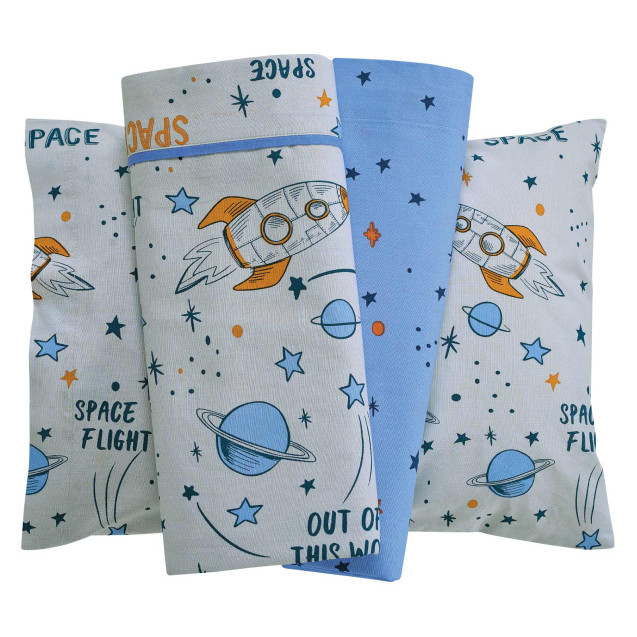 Σετ Σεντόνια Κούνιας 3 Τεμαχίων Das Home 4912...