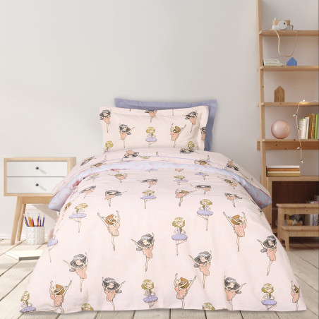 Σετ Σεντόνια Μονά Das Home 4913 Pink-Lilac 170x240