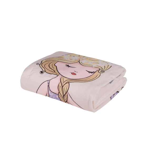 Κουβέρτα Fleece Αγκαλιάς Das Home 4913 Pink-Lilac 80x110