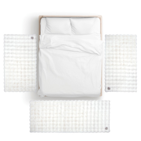 Χαλί Γούνινο Greenwich Polo Club 3111 White 75x200