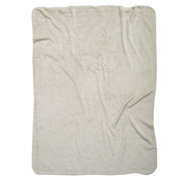Κουβέρτα Fleece Αγκαλιάς Das Home 4906 Ecru 75x100