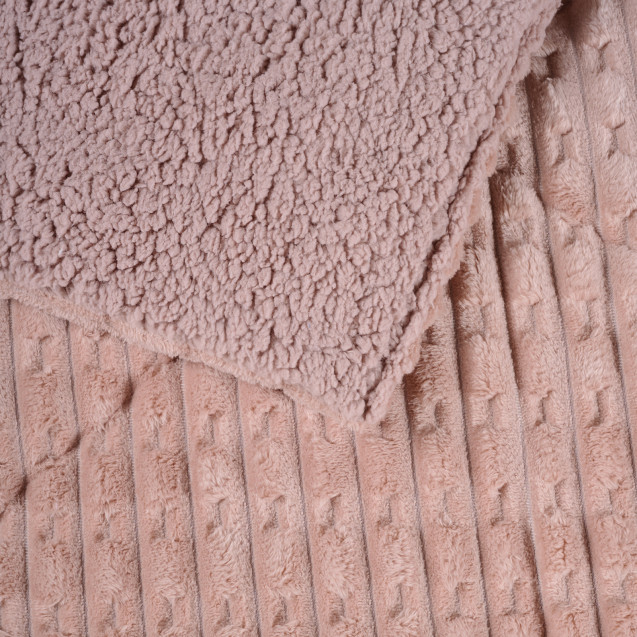 Κουβερτοπάπλωμα Υπέρδιπλο με Γούνα Sherpa Das...