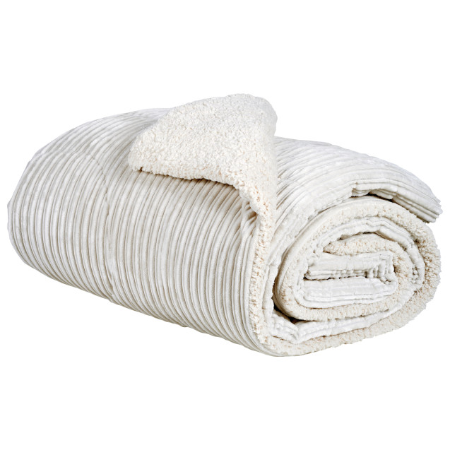 Κουβερτοπάπλωμα Μονό με Γούνα Sherpa Das Home...