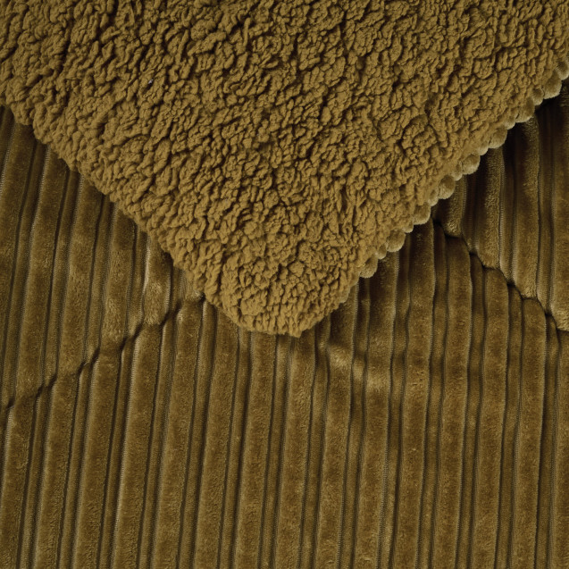 Κουβερτοπάπλωμα Μονό με Γούνα Sherpa Das Home...