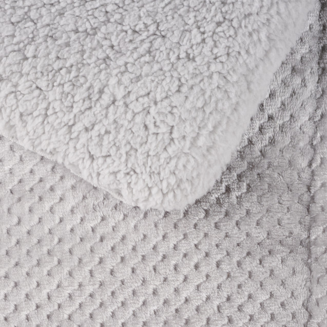 Κουβερτοπάπλωμα Υπέρδιπλο με Γούνα Sherpa Das...