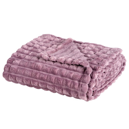 Κουβέρτα Fleece Καναπέ Das Home 1358 Dusty Purple 130x170