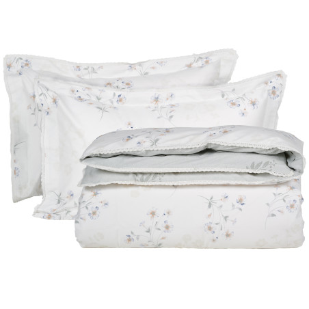 Πάπλωμα Υπέρδιπλο Das Home 1685 Ecru-Green 220x240