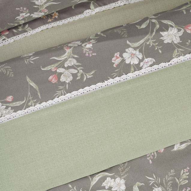 Σετ Παπλωματοθήκη Υπέρδιπλη 3 Τεμαχίων Das Home...