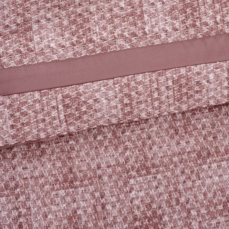 Σετ Παπλωματοθήκη Υπέρδιπλη 3 Τεμαχίων Das Home 1687 Dark Rose-Cream 220x240