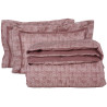 Σετ Σεντόνια Υπέρδιπλα 4 Τεμαχίων Das Home 1687 Dark Rose-Cream 240x270
