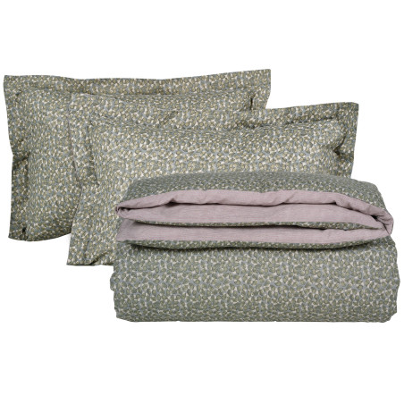 Σετ Σεντόνια Υπέρδιπλα 4 Τεμαχίων Das Home 3002 Khaki-Beige-Black 240x260