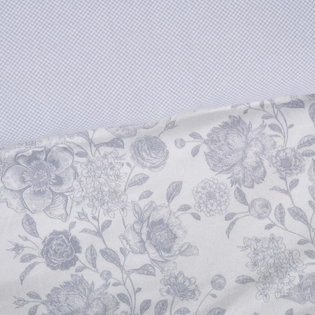 Σετ Σεντόνια Φανελένια Μονά 3 Τεμαχίων Das Home 9636 Grey-Ivory 170x260