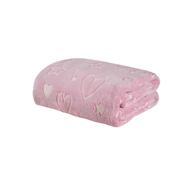 Παιδική Κουβέρτα Fleece Μονή Φωσφοριζέ Das Home...