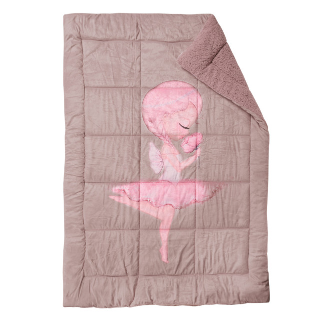 Παιδικό Κουβερτοπάπλωμα με Γούνα Sherpa Μονό...