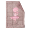 Παιδικό Κουβερτοπάπλωμα με Γούνα Sherpa Μονό Das Home 4920 Pink-Nude 160x220