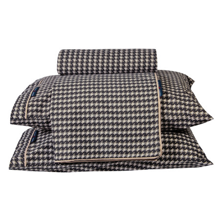 Σετ Σεντόνια King Size 4 Τεμαχίων Greenwich Polo Club 2216 Black-Beige 260x280