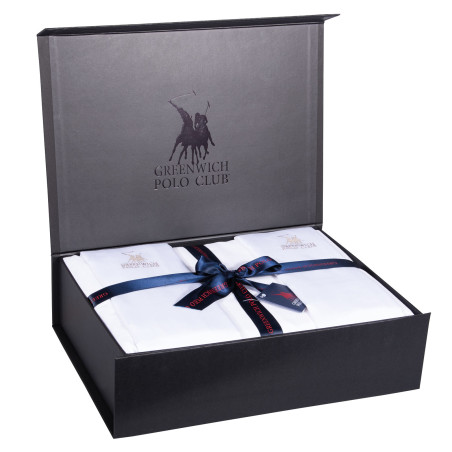 Σετ Σεντόνια King Size 4 Τεμαχίων Greenwich Polo Club 2262 Ivory 250x270