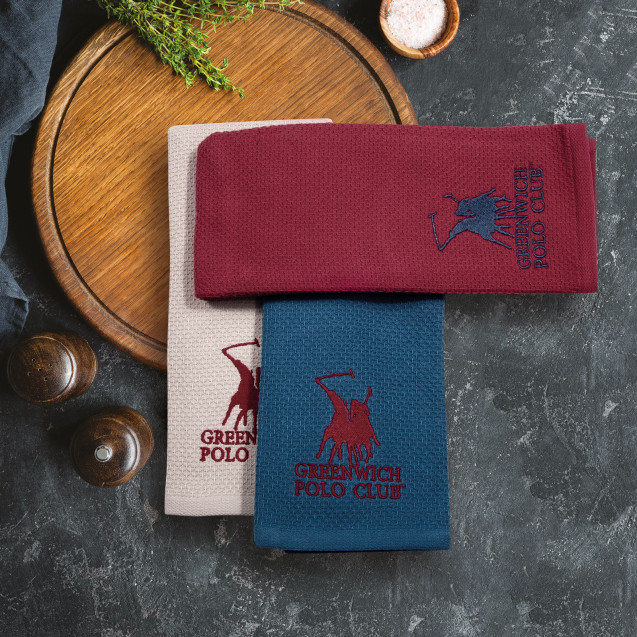 Σετ Ποτηρόπανα 2 Τεμαχίων Greenwich Polo Club...