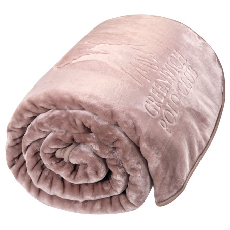 Κουβέρτα Βελουτέ Υπέρδιπλη Greenwich Polo Club 3469 Nude 220x240