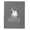 Κουβέρτα Fleece Μονή Greenwich Polo Club 3489 Grey 160x240