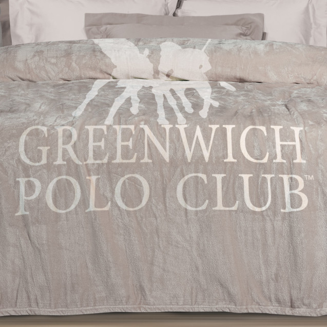 Κουβέρτα Fleece Υπέρδιπλη Greenwich Polo Club...
