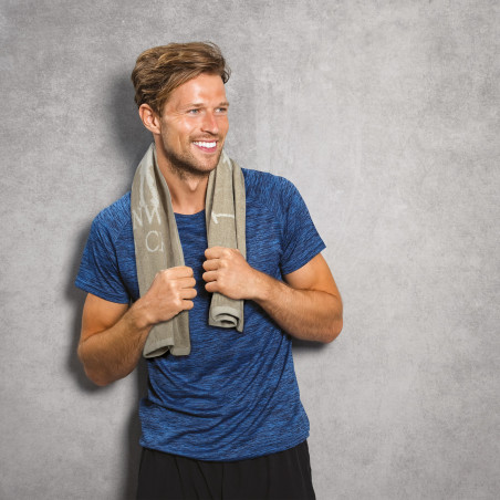 Πετσέτα Γυμναστηρίου Greenwich Polo Club 3930 Taupe-Ecru 45x90