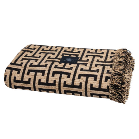 Ριχτάρι Διθέσιου Greenwich Polo Club 3932 Beige-Black 180x250