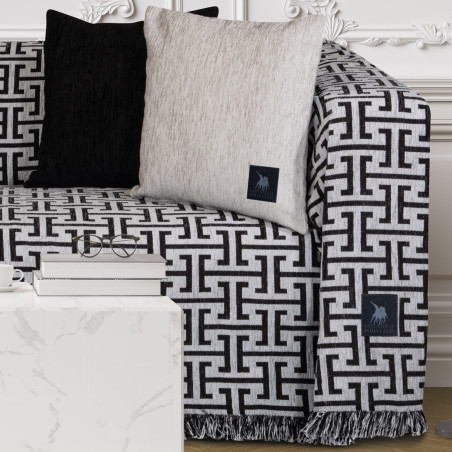 Ριχτάρι Διθέσιου Greenwich Polo Club 3933 Grey-Black 180x250