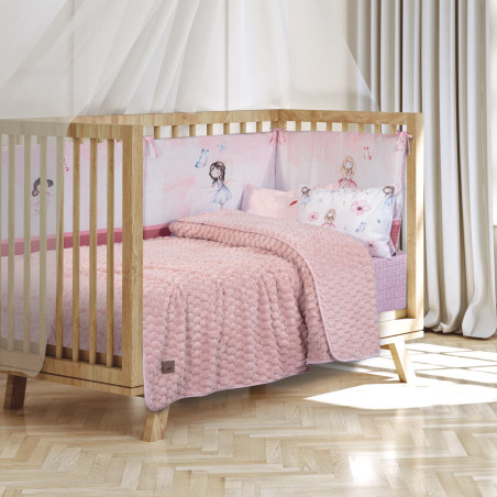 Κουβέρτα Fleece Κούνιας Greenwich Polo Club 8848 Beige 110x150