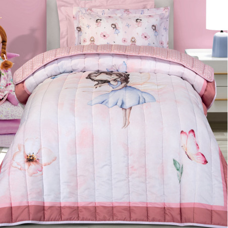 Παιδικό Πάπλωμα Μονό Greenwich Polo Club 8849 Pink-Rose 160x220