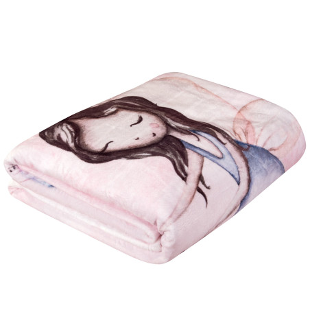 Παιδική Κουβέρτα Fleece Μονή Greenwich Polo Club 8849 Pink-Light Purple 160x220