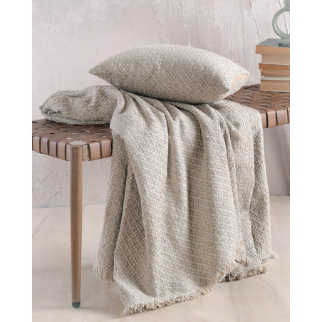 Ριχτάρι Πολυθρόνας Rythmos Editor Μπεζ 180x160