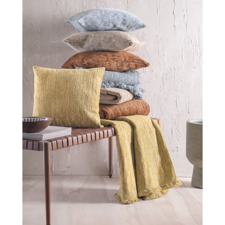 Μαξιλαροθήκη Διακόσμησης Rythmos Planet Γκρι 40x40