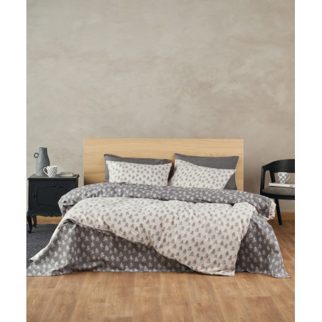 Σετ Σεντόνια Φανελένια Μονά 3 Τεμαχίων Kentia Abete 15 160x270