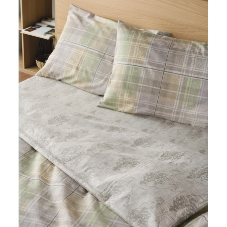 Σετ Σεντόνια Φανελένια King Size 4 Τεμαχίων Kentia Carpaccio 26 260x270