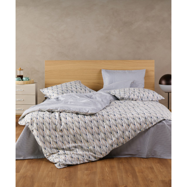 Σετ Σεντόνια Ημίδιπλα 3 Τεμαχίων Kentia Crystal...