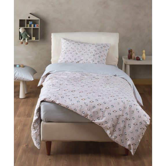 Σετ Παιδικά Σεντόνια Μονά 3 Τεμαχίων Kentia Duviri 160x245