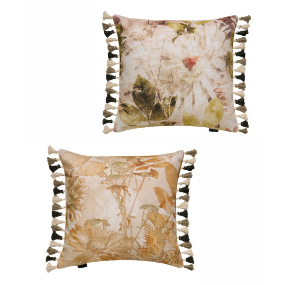 Σετ Μαξιλαροθήκες Διακόσμησης 2 Τεμαχίων Kentia Fancy W24...