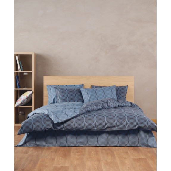 Σετ Παπλωματοθήκη Μονή 2 Τεμαχίων Kentia Jentry 01 165x245